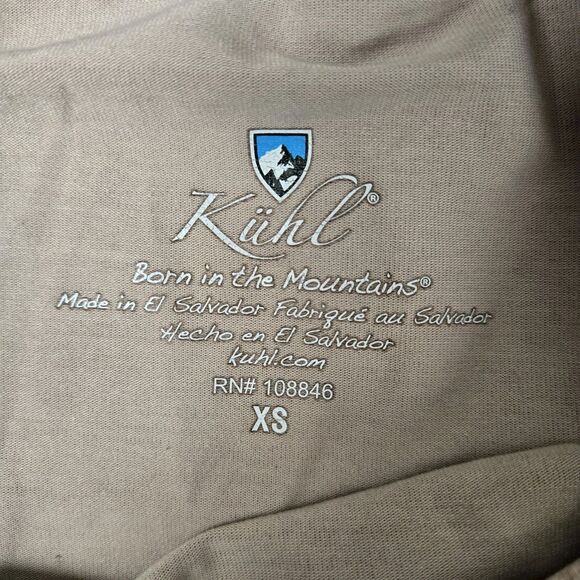 Kuhl Women's Konstance Tank Top Brown Sz XS Stretch Quick Dry UPF Hiking - Picture 8 of 11